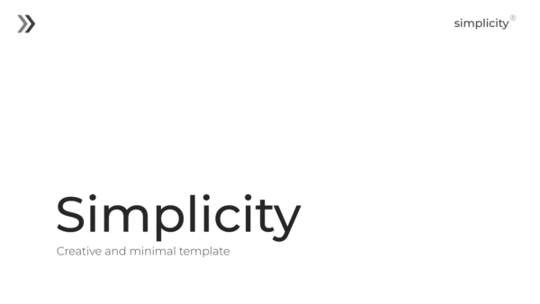 Simplicity Minimal Pop Color Powerpoint 2025