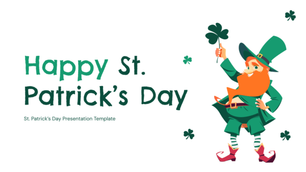 St Patrick S Day Google Slides or PowerPoint template