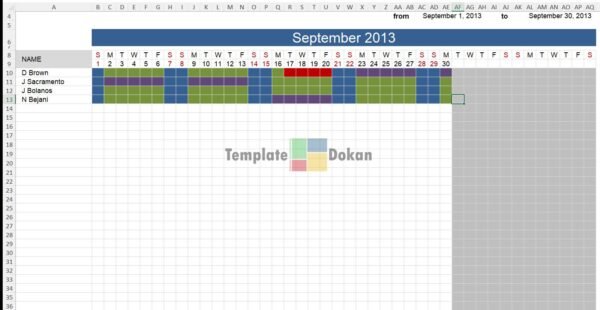Staff Rotation Schedule