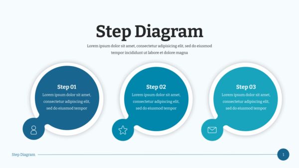 Step Timeline Diagram Google Slides or PowerPoint template