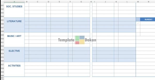Student Planner By Weekday