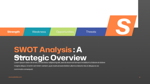 SWOT Diagram PowerPoint Template