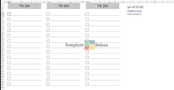 To Do List Printable