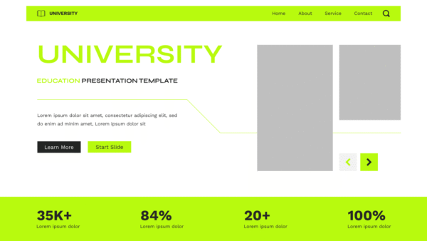 University Education PowerPoint Templates Pack