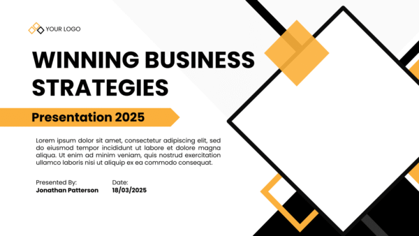 Winning Business Strategy PowerPoint Template